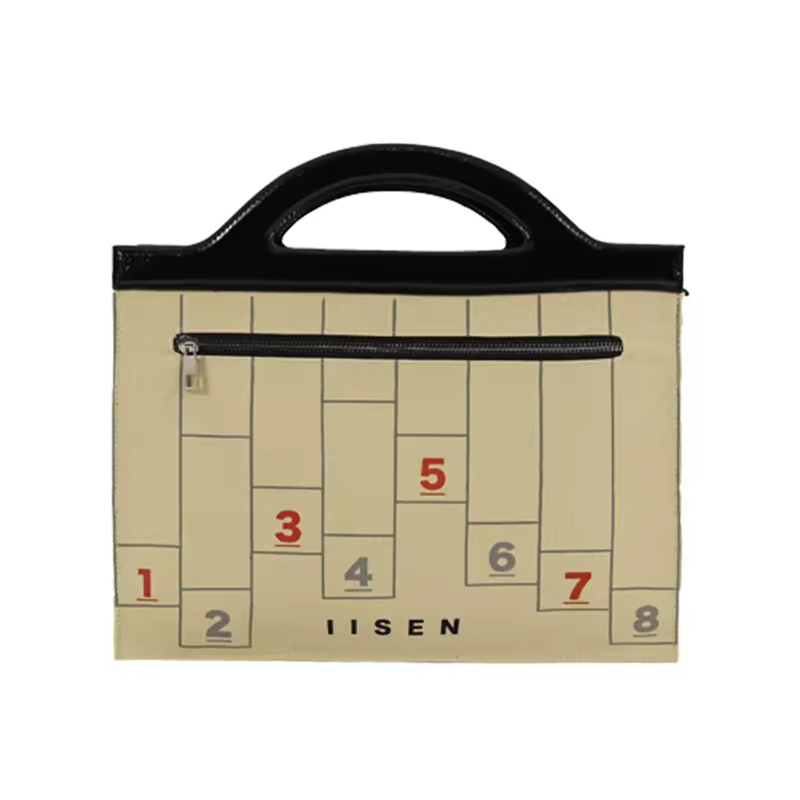 Convenient Side Zipper Pocket Shopping Bag