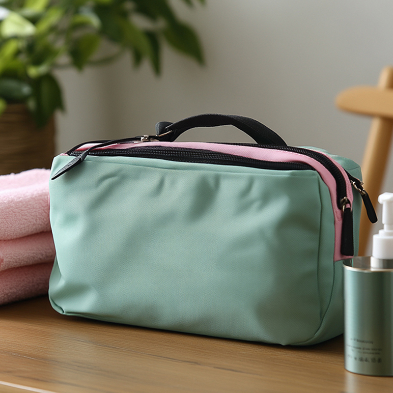 600D Oxford Cloth Storage Washing Travel Cosmetic Bag